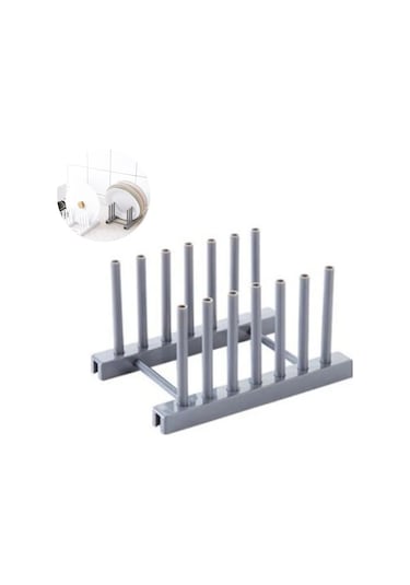 8/ İzgaralar Katlanır Bambu Bulaşıklık Kurutma Rafı Tutucu Diğer