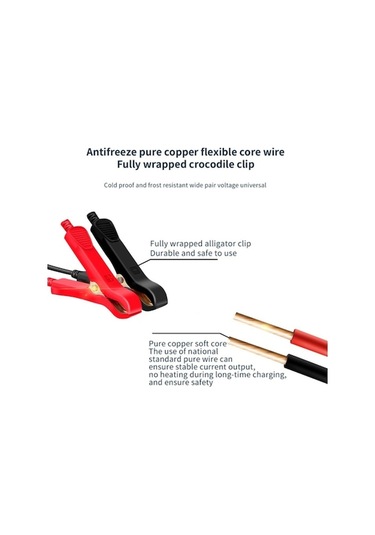 Dancemonkey 12v 6a Akıllı Şarj Cihazı - Araba, Kamyon Motosiklet Aküleri İçin Hızlı Şarj