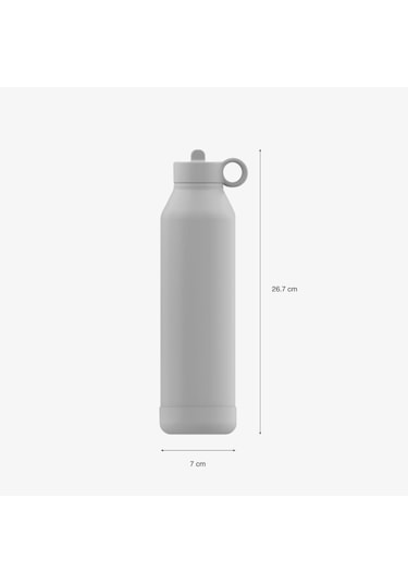 Citron 3 Katmanlı Paslanmaz Çelik Termos Seti 750 Ml - Stormy Unicorn Renkli