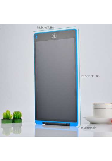 Youmex 12 İnç Renkli Lcd Yazı Tahtası - Çocuklar Ve Yetişkinler İçin Tek Tıkla Silme Özellikli Çizim Tableti