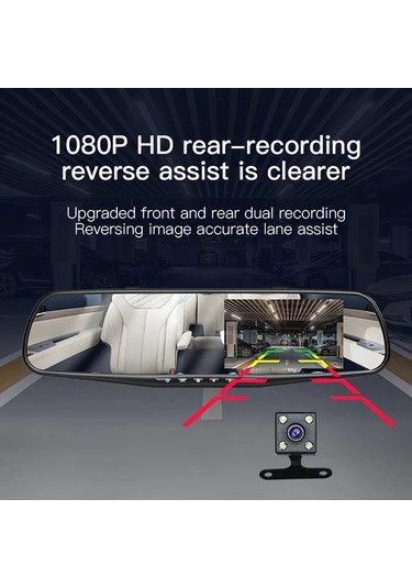 Xuweiwei Dual Recording 64gb High Definition 1080p Streaming Dash Cam Park Modu Gece Gorusu