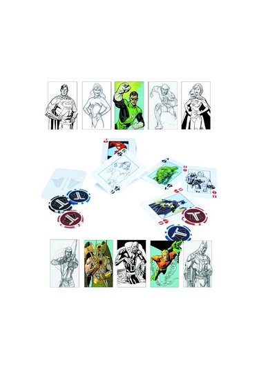 Dc Comics: Justice League Starter Poker Set
