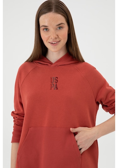 U.s. Polo Assn. Kadın Gül Kurusu Sweatshirt 50313611-vr026 Gul Kurusu