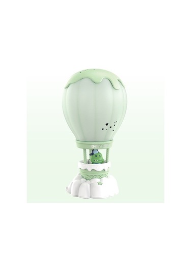 Pazly Karikatür Masa Lambası - Pembe Atmofer Balon Gece Lambası Pembe