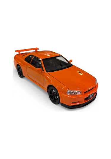 Hobbiez World 1/24 Nissan Gtr R34 - Orange