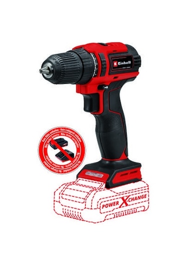 Einhell TE-CD 18/40 Li BL Solo Kömürsüz Akülü Vidalama - 4513997
