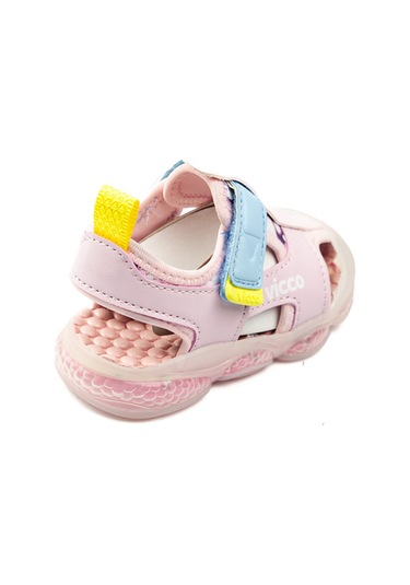 Vicco 332. B28y. 217 Live Pudra Işıklı Kız Bebek Sandalet Pembe