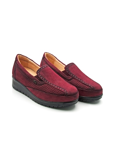 Dr.Comfort Ortopedik Makosen Kadın Ayakkabı Dr.3606 Bordo Bordo
