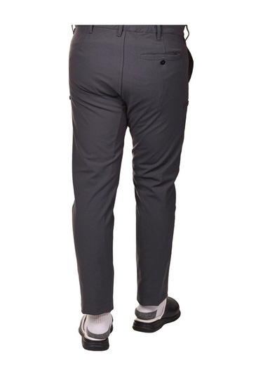 Likralı Füme Aşçı Pantolon