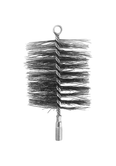 Yaleker Çelik Tellerden Yapılmış Baca Temizleme Fırçası, Korumalı Kaplama, 1 Adet, 170mm Uzunluk, Kireç Ve Kir Giderici, Kolay Montajlı