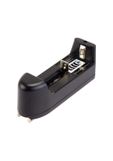 18650 Vtc5 Vtc6 Lion Pil Şarj Cihazı Tekli Priz Tipi