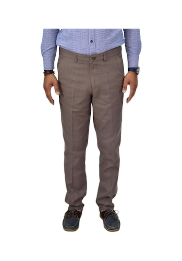 Erkek Kanvas Yazlık Pantolon Klasik 1291 Bgl-st04604 VİZON