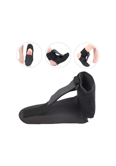 2 Adet Ayak Desteği Plantar Brace Neopren Gece Atel Plakası Ayak Brace