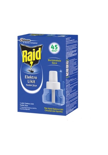 Raid Elektro Likit Yedek Şişe 6'lı
