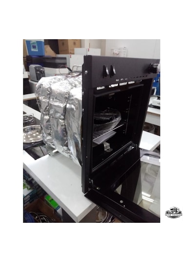 Univercal Lpg Li Fırın Üniversal Tek Brülörlü Yatek Karavan Tekne Siyah