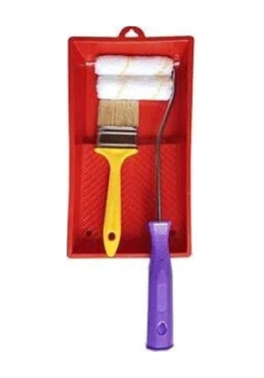 İzmir Fırça 4 Parça Boyacı Seti 10 Cm