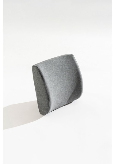 Ortopedik Sünger Bel Yastığı Ofis Araba Koltuk Yastığı Bel Destek Minderi 35x34x12 Cm