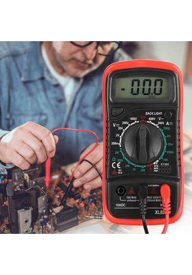 Xl830l Lcd Ekranlı Ve Arka Işık Aşırı Yük Korumalı Xl830l