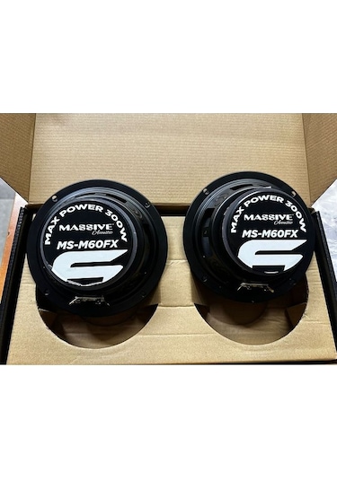 Massive Ms-m60fx 16 Cm Midrange 300w Maksimum 120w Rms Çift Fiyatıdır