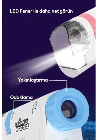 Portatif Mini Mikroskop