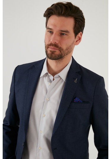 Buratti 535638814 Nipoye Erkek Ceket Koyu Lacivert