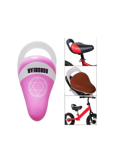 Homyl Çocuk Bisiklet Sele Kaymaz Koltuğu Bisiklete Binme Açık Pembe