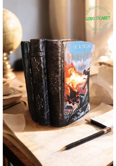 Harry Potter Ve Ateş Kadehi Kitabı Şeklindeki Kalemlik 10 X 8 Cm