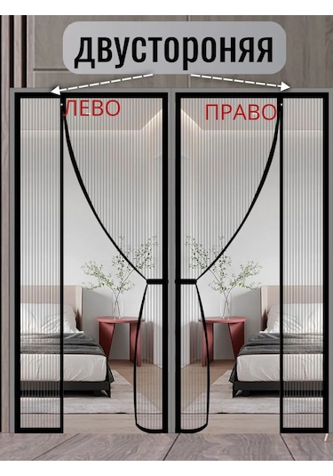 Klim Manyetik Sivrisineklere Karşı Kapı Sinekliği Sineklik Perde 338656998