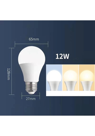 Homyl E27 Led Ampul Küre Tavan Droplight Vanity Sundurma 12w