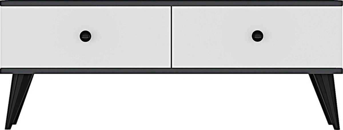 Tsa1202ab - Mona Tv Stand Antrasit-beyaz 120cm Antrasit