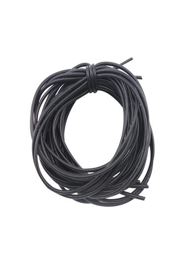 Siyah Dayanıklı Anti-ısırık Dolaşmayan Silikon Balıkçılık Teli Boru Takımı Aksesuarları