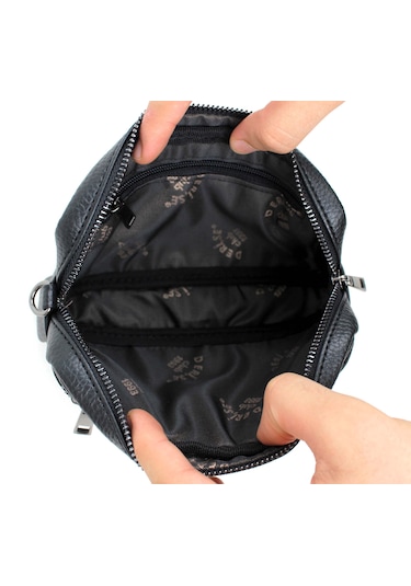 Erkek Haki Renk Lüks El Ve Bileklik Kemerli Portföy El Çantası Haki