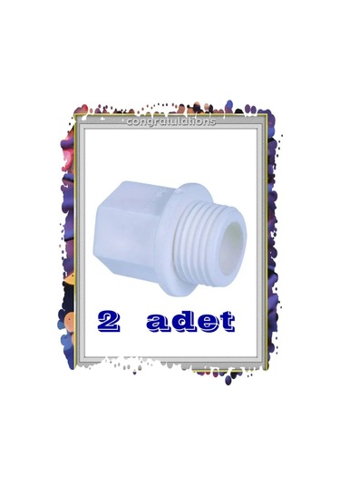 Plastik Körtapa 1/2 - Dn15- 20mm 2 Adet