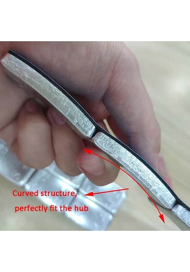 Ranyeek Oto Lastik Dengeliği Bloku: Çelik Yapı, Yapıştırıcı Tip, Tüm Tekerlek Ve Jantlar İçin Uygun, 20g X 3 Adet/adet Paket