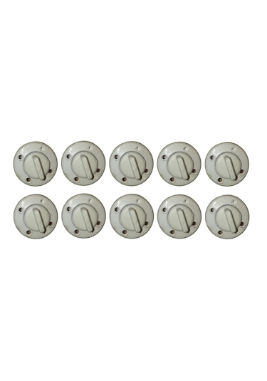 10 Adet Plastik Miçoz. Contalı. 1/2". Dış:25mm - İç:19mm