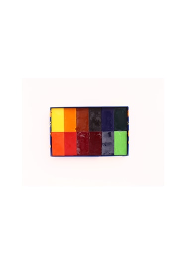 Colorz 12'li Blok Balmumu Pastel Boya Seti