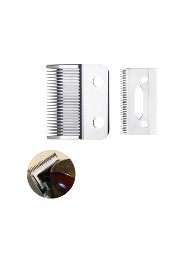 Wahl Clipper Fp İçin 2x Seramik Bıçak + Metal Taban Seti Değişimi