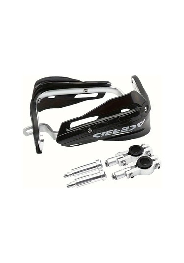 Motion003 Profesmotor Alüminyum El Koruyucu Siyah Off-road Motosiklet Atv Dirt Bike Korumalı