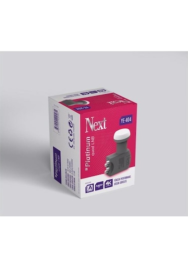 Next Quad Lnb 0.1 Db Ye-404 4 Lü Dörtlü Lnb