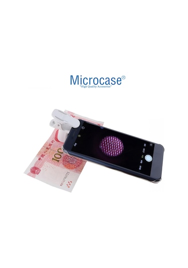 60x Mini Cep Telefonu İçin Mandallı Uv Ledli Mikroskop - Al2431