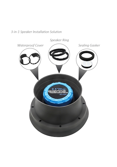 Recoil Spb65-dm 16 Cm Silikon Hoparlör İzolasyon Kiti