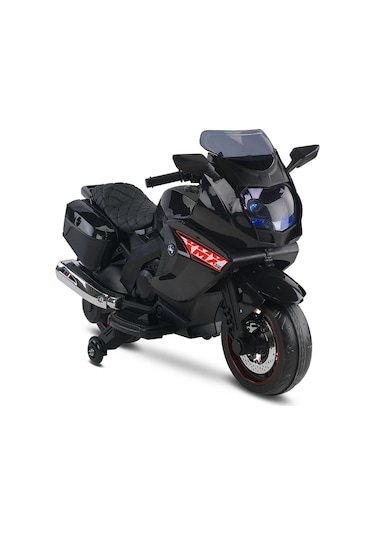 Babyhope Ledli Akülü Motor 12V 438A Xmx-316 Siyah