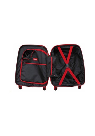 Frocx Çocuk Valiz Cars Speed Central Kırmızı - Siyah