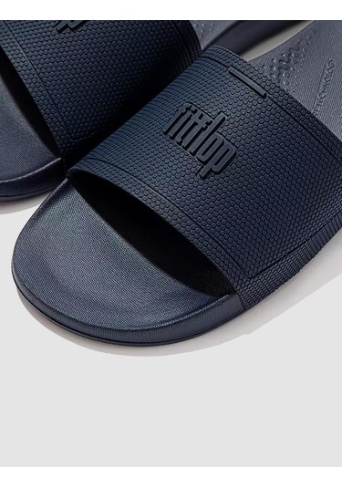 Fitflop İqushıon Slıdes Eq4 Lacivert Erkek Terlik Lacivert