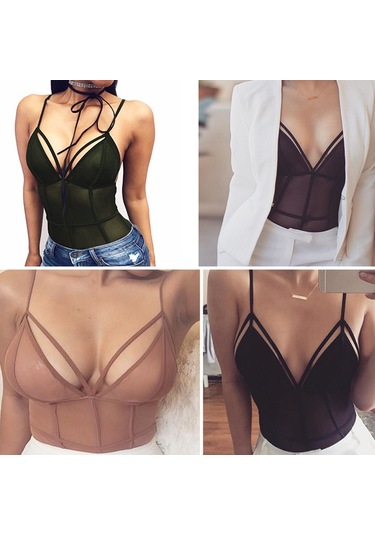 Suntek Bayan Sexy Lingerie Spagetti Kayışı Tulum Romper See Şarap Kırmızısı Şarap Kırmızı