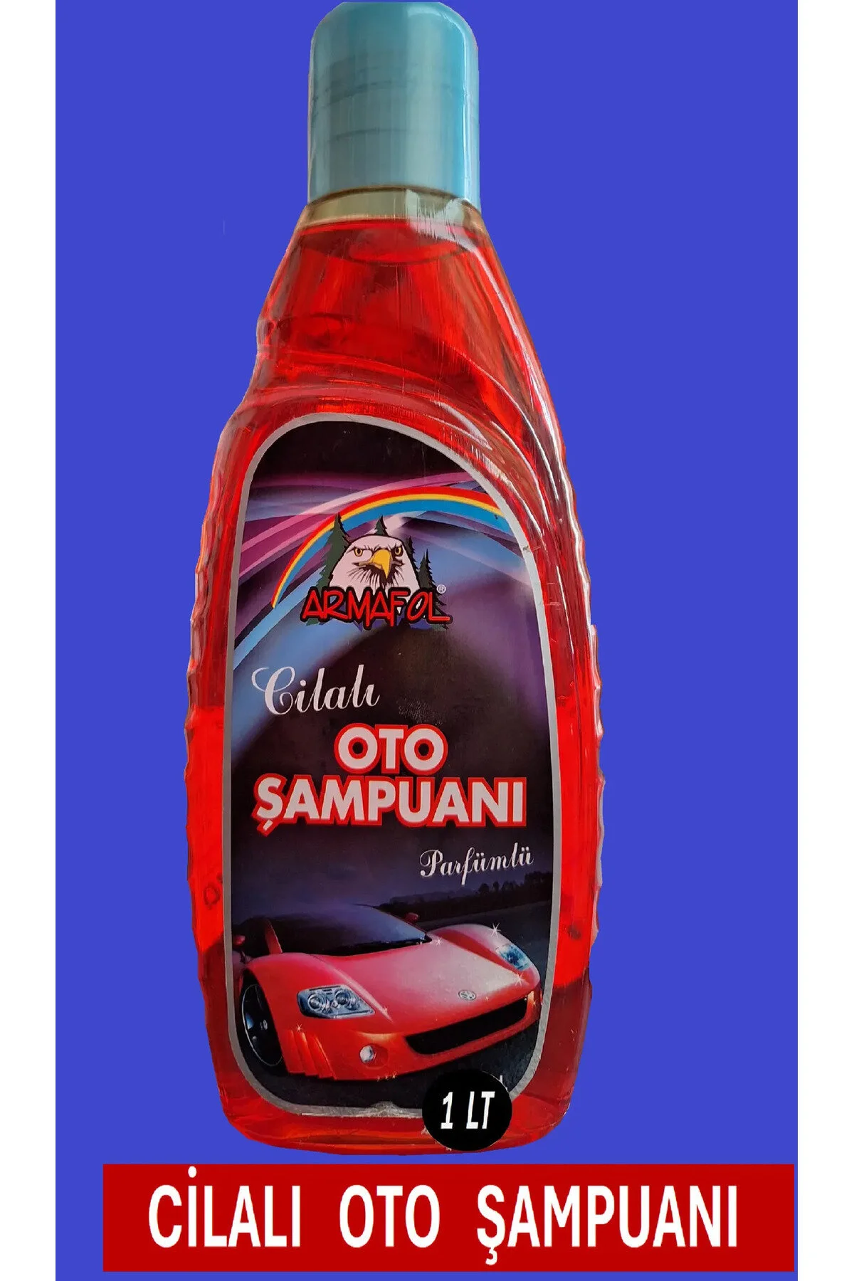 Cilalı Oto Şampuanı 1 Kg + Araba Yıkama Süngeri
