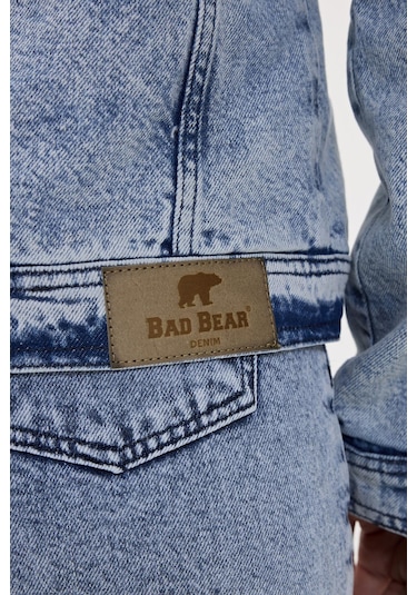 Adelina Mavi Kadın Denim Ceket-mavi Mavi