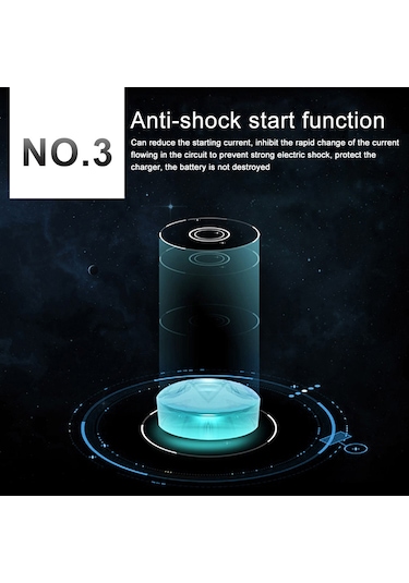 Yifomall Akıllı Hızlı Şarj 12v 6a Tam Otomatik Araç Akü Şarj Cihazı - Lcd Ekran, Pwm Teknolojili, Kuru/ıslak Aküler İçin