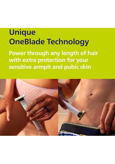 Philips Norelco Oneblade QP1924/70 Kasık ve Kişisel Vücut Tıraş Seti
