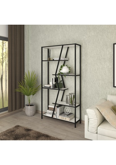 Hbomedora Kar Kitaplik 5 Rafli Kitaplik